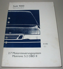 Werkstatthandbuch Saab 9000 Motorsteuerungssy...
