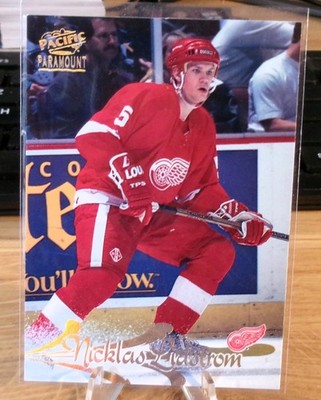 1997-98 Pacific Paramount - Niklas Lindstrom - Detroit Red Wings #67