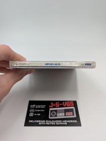 Sega Dreamcast AirForce Delta CIB Tested Manual Water Damage
