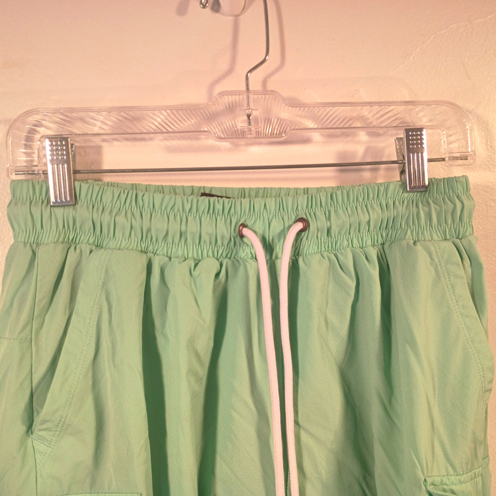 Life code Progressive Parachute Pants Mint Green … - image 2