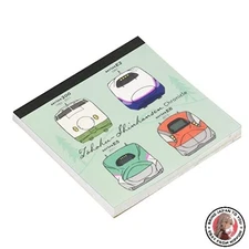 NEW Popondetta Tohoku Shinkansen Chronicle Memo Pad Square PST-017