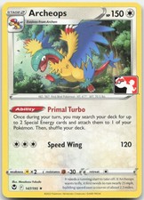 Archeops 147/195 Play Promo Prize Pack Series Cards Pokemon Card NM