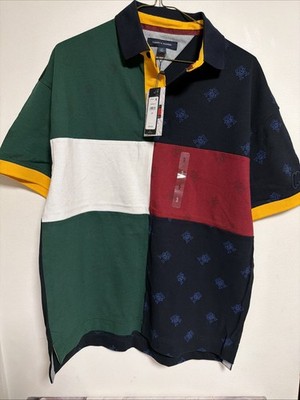 Tommy Hilfiger x Anthony Ramos Monogram Polo Shirt Men s Size S