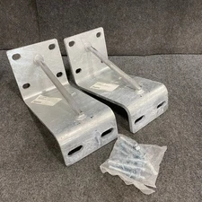 COMMSCOPE 12" Stainless Steel Wall Mount Bracket, Weldmnent MT221L04 Lot of 2*