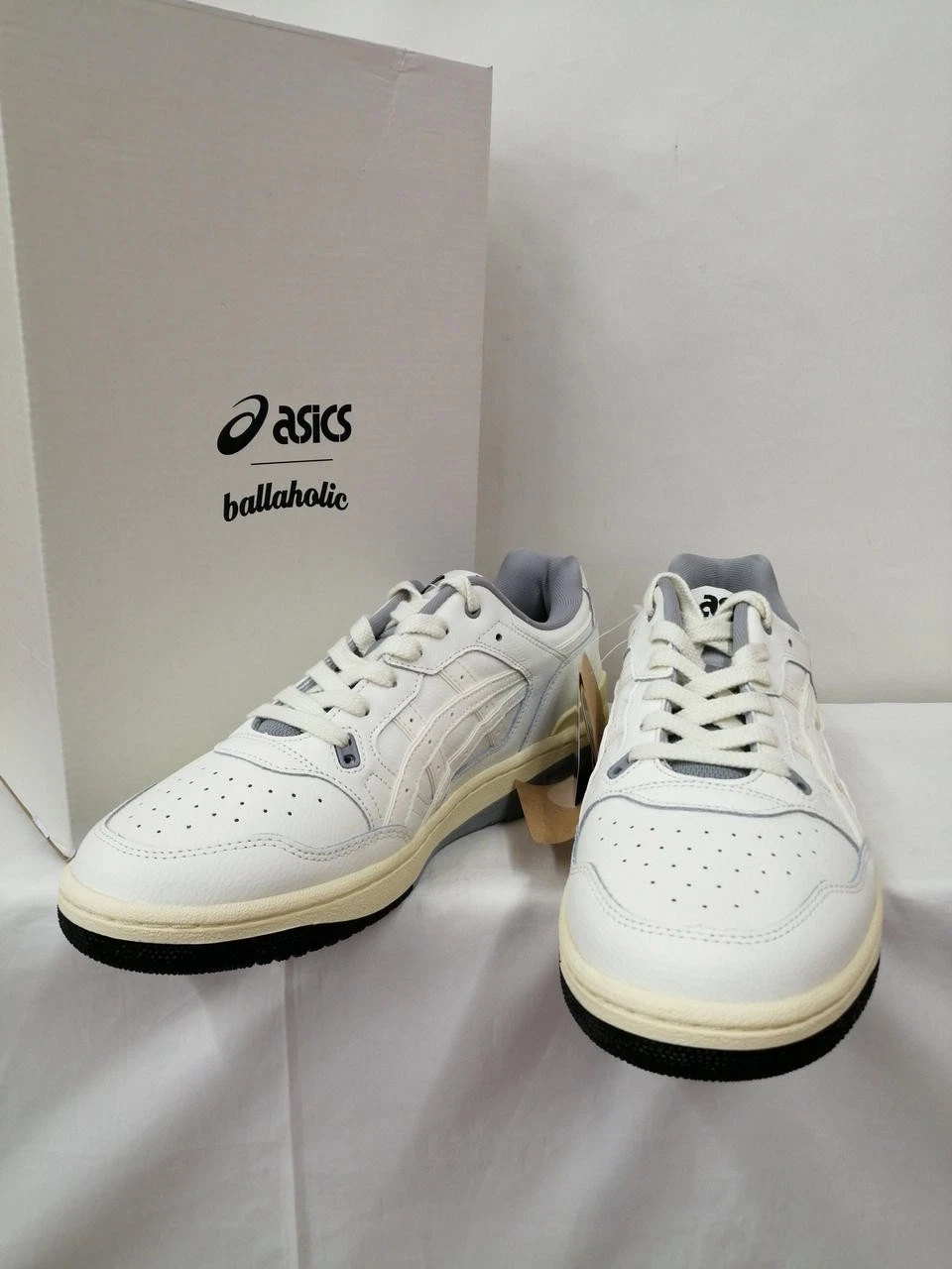 Scatola ballaholic uomo 9.5US Asics 1201A837 100 Ex89