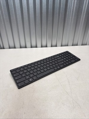 Microsoft Designer Bluetooth Keyboard - Matte Black Model 1678 Wireless