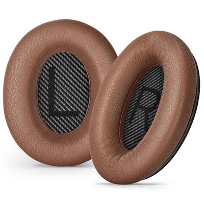 Leather Ear-Pads Cushions for Bose QuietComfort QC-35 QC-35-ii QC-25 ...