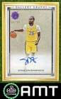 Spencer Dinwiddie 2023-24 Topps Motif 55/99 Gallery Graphs Lakers Auto