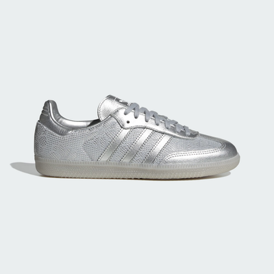 adidas WMNS Samba OG Silver Metallic Clear Granite LA2687 Women's
