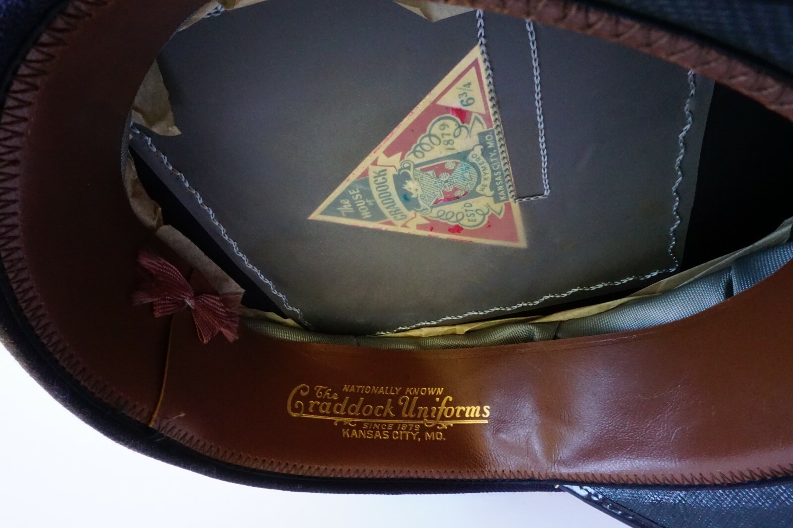 Antique Masonic Cross Hat Cap Craddock Uniforms Kansas City eBay