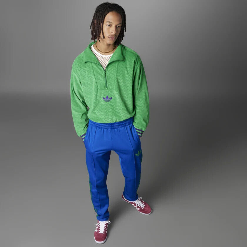 adidas Originals Men's Adicolor Heritage Now Funnel Velour adidas Originals Men's Adicolor Heritage Now Funnel Velour