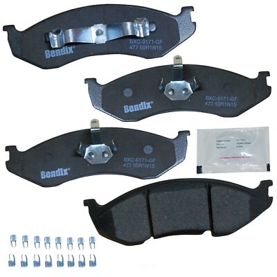 Disc Brake Pad Set-Priority One Ceramic BPR Bendix CFC477