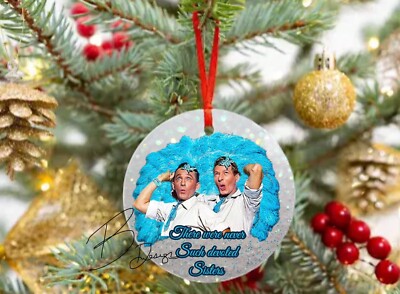 White Christmas Movie Ornament SISTERS BING CROSBY JOKE SKIT