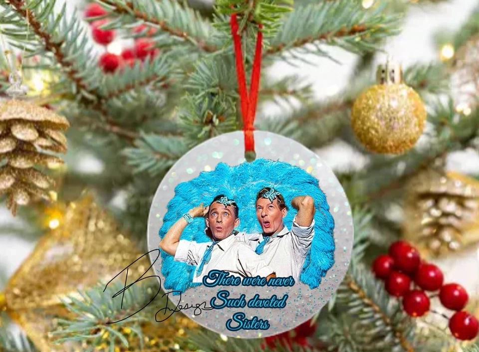 White Christmas Movie Ornament SISTERS BING CROSBY JOKE SKIT
