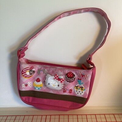 RARE Vintage 2012 Sanrio Hello Kitty Sweet Treats Purse Bag B21