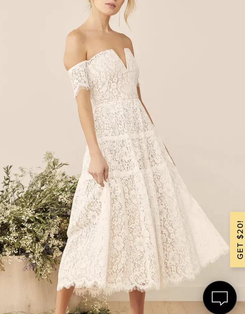 Womens bridal shop shower dress
