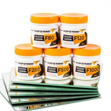 Set of silicon carbide powders 5 pcs.Hapstone...