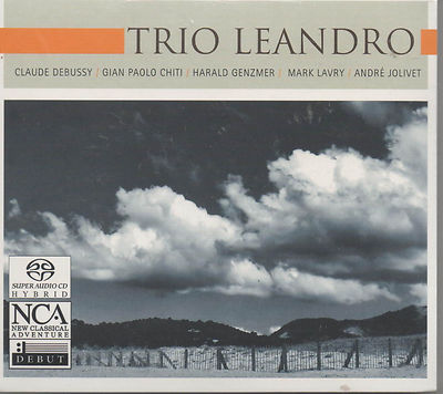 Trio Leandro Super Audio CD Hybrid NEU Claude Debussy Harald Genzmer Jolivet