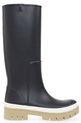 TORY BURCH HURRICANE TALL WELLINGTON RAIN BOOTS DAMEN STIEFEL SCHUHE 3854004