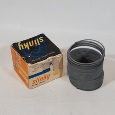 Vintage 1950'S SLINKY by James Ind STEEL METAL In Original Box