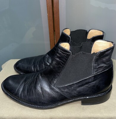 BALLY Mens Sedalo Black Soft Calf Leather Chelsea Ankle  display picture 1