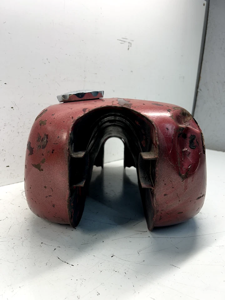 Honda CL77 CL 77 305 Tanque de gasolina / Tanque de combustible + Tapa / LIMPIO (1968) Foto 4 de 4