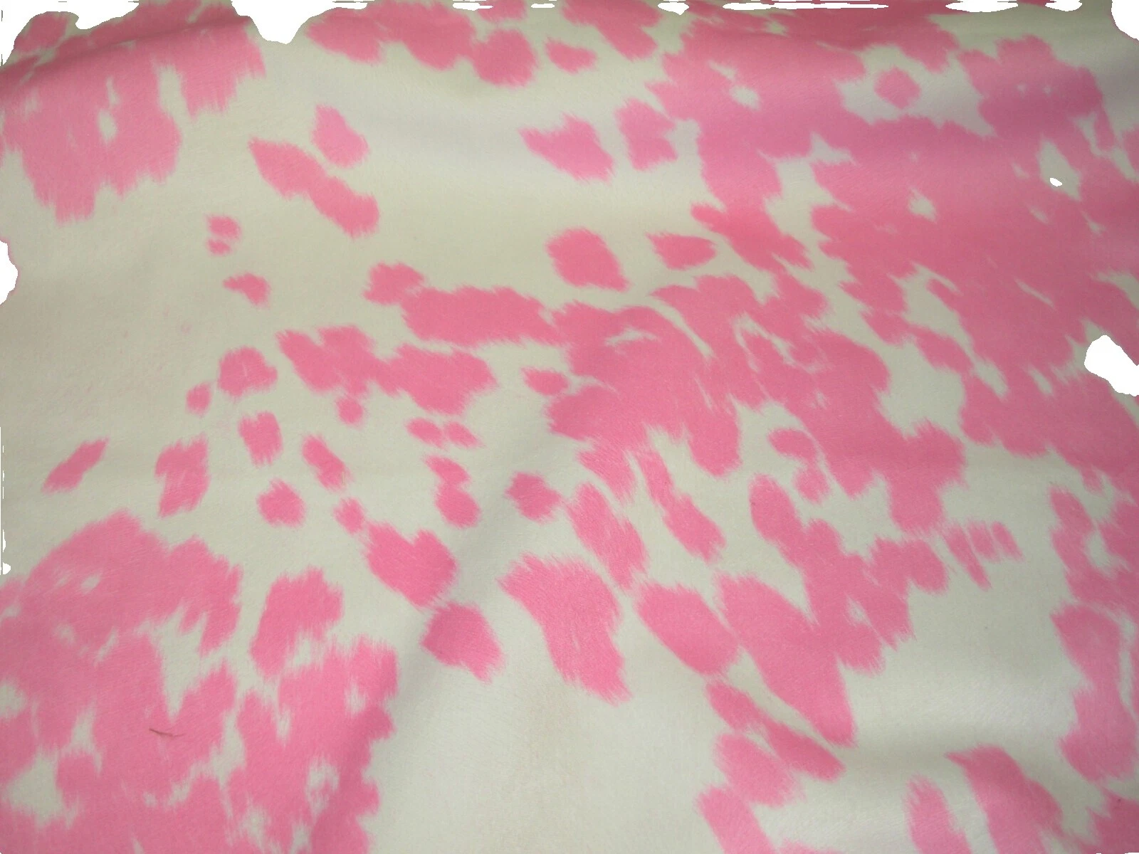 Faux Suede Cow Print Craft Fabrics