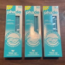 phade Eco-Friendly Sustainable Marine & Soil Biodegradable 7.75" Straws - 150