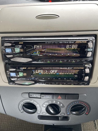 MD CDA-5755S Car Audio CD ALPINE DSP MDA-7755JS - Picture 2 of 2