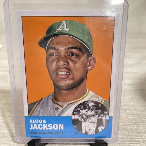 2022 Topps Archives - 1963 Background Replacement  Variation #34 Reggie Jackson