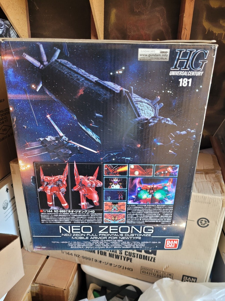 Bandai Gundam HGUC 1/144 NZ-999 Neo Zeong Mobile Suit | eBay