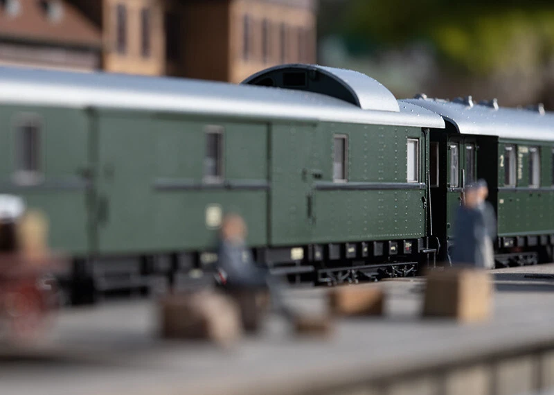 Trix H0 23507 Eilzugwagen-Set zum VT 92.5 LED Innenbeleuchtung Neu - Bild 2 von 4