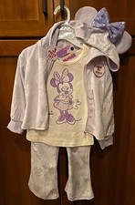 Disney Junior Minnie Mouse 3 Piece Outfit, Girls Size 2T
