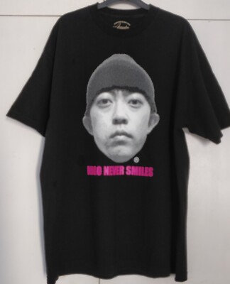 Nigo Never Smiles Acapulco Gold T-Shirt XL Bape Bathing Ape | eBay UK