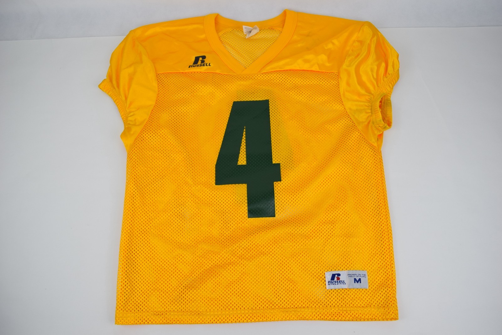 Russell Athletic Yellow Practice Jersey M Medium Sports Football