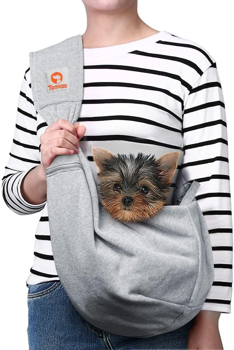 Tomkas Sac de transport pour petit chien – Poche classique et