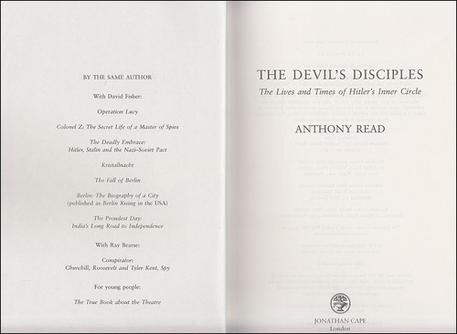 The Devil's Disciples LIVES & TIMES OF HITLER'S INNER CIRCLE Himmler Goebbels &c - Imagen 3 de 11