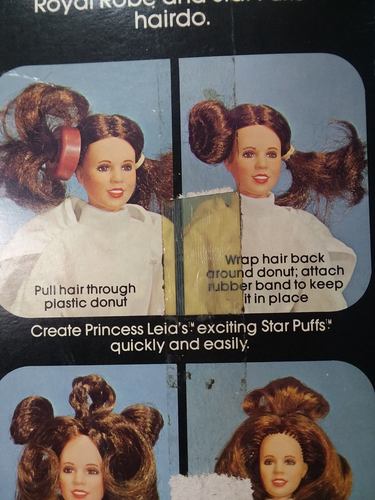 "Figura de acción grande Kenner 1977 vintage Star Wars Princesa Leia 12"" Nº 38070" - Imagen 8 de 13