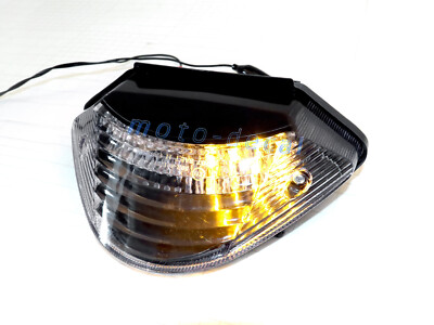 Topzone Moto Feu Arrière LED Pour Moto Avec Clignotants Intégrés Pour Honda 2002–2007 599, 2002–2007 919, 2003–2006 CB60, CB900 Hornet 2003–2006