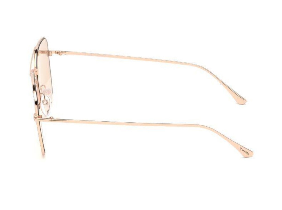 TOM FORD Dylan-02 TF680 サングラス　トムフォード New TOM FORD TF680 33Z Dylan-02 57mm Rose Gold Aviator Sunglasses