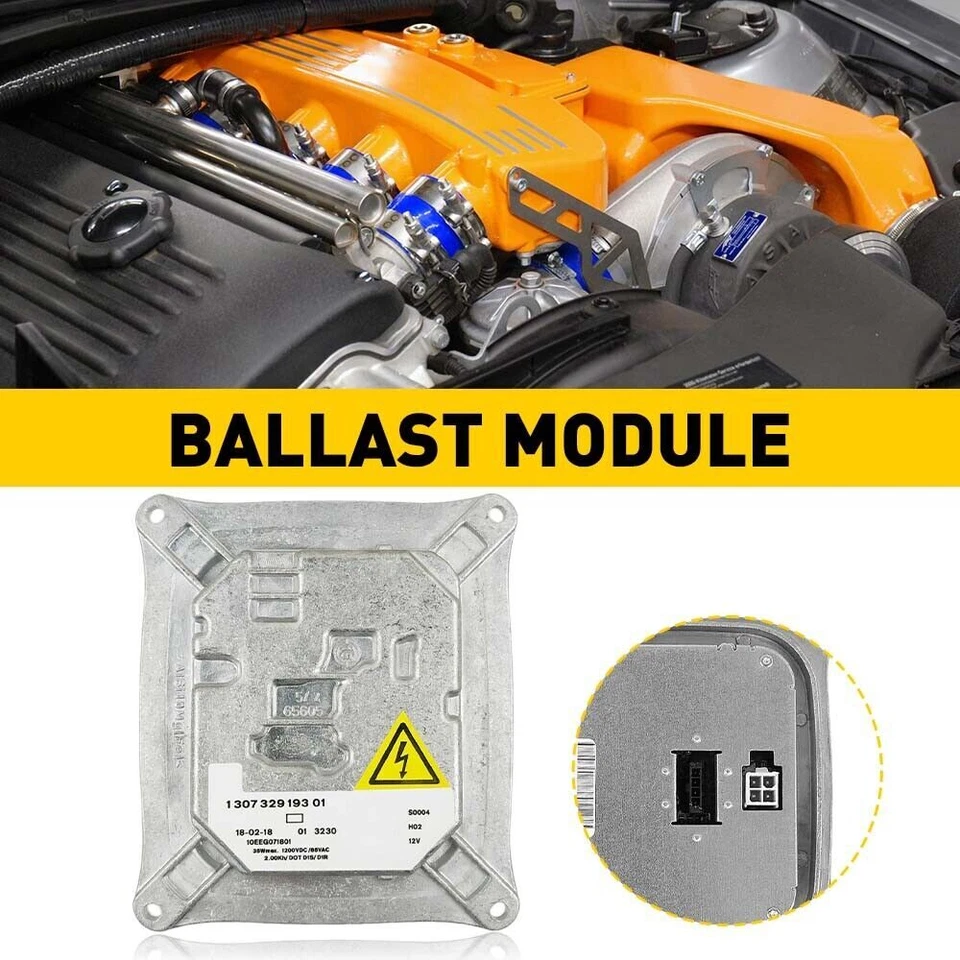 Módulo de lastre de faros de xenón HID base embrague cilindro 3,0 L para BMW 335is 2011 Foto 4 de 4