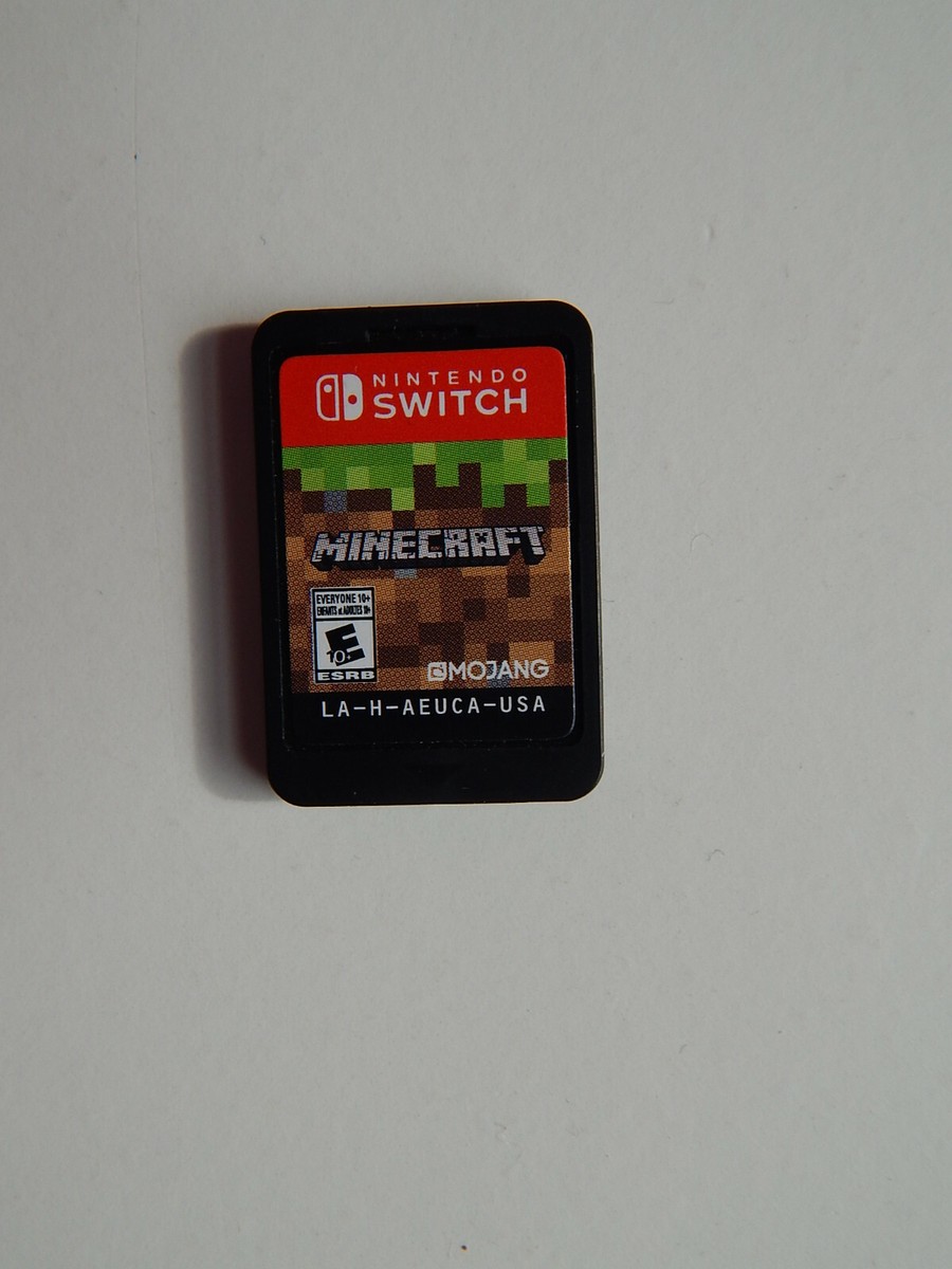 Minecraft Game Cartridge! Nintendo Switch! Genuine 45496591779| eBay