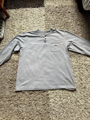 Vintage Carhartt Long Sleeve Tee Logo Men