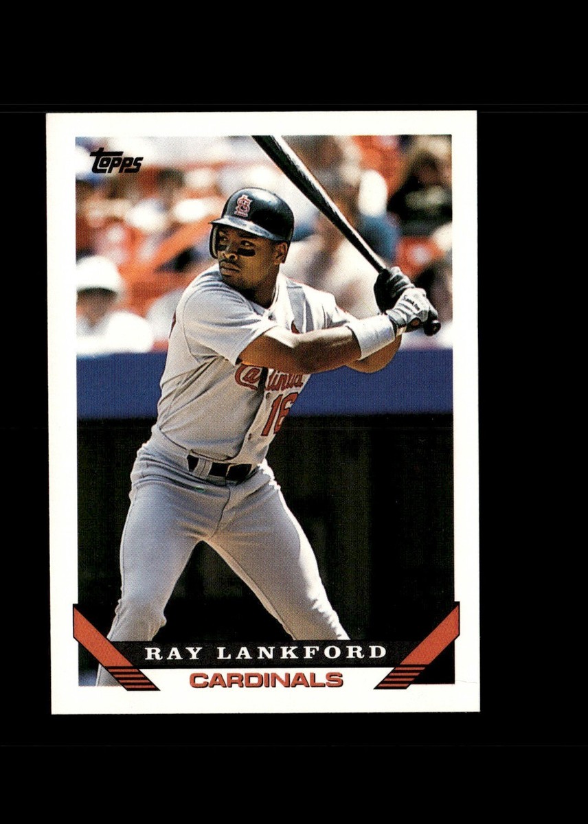 Ray Lankford : 1993 Topps MLB Baseball Card #386 : St. Louis