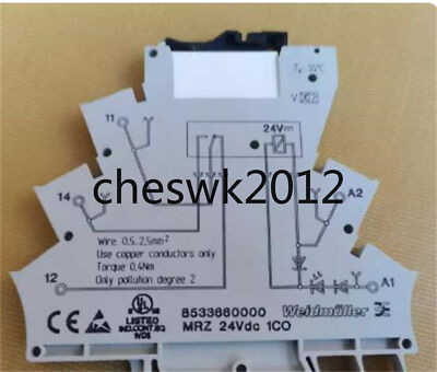 1PCS NEW Weidmuller relay MRZ 24Vdc 1CO 8533660000 | eBay