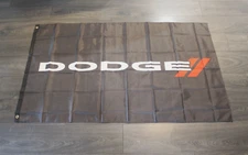 Dodge Banner Flag  Auto Car Truck Fan Used Car Lot Garage Mechanic Man Cave