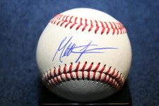 MATTHEW LUGO AUTOGRAPHED BASEBALL BOSTON RED SOX