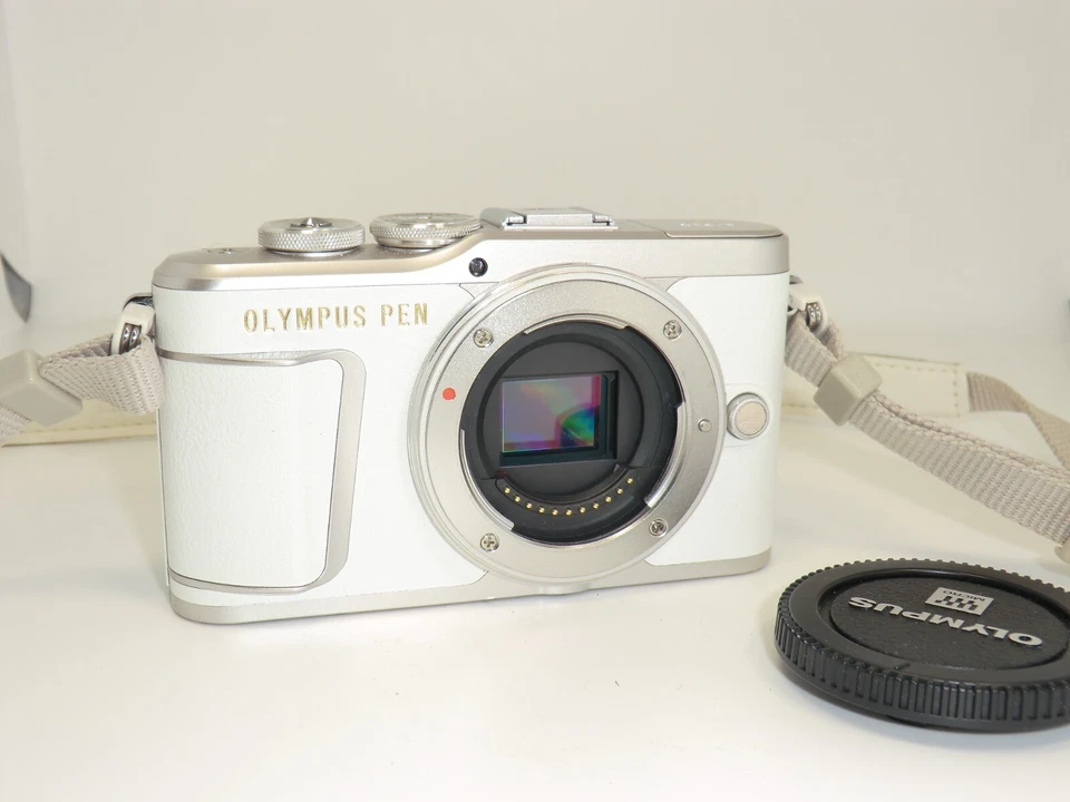 Olympus PEN E-PL9 Gehäuse / Body  mit 2 Objektiven  weiß FK0007 - Bild 2 von 4