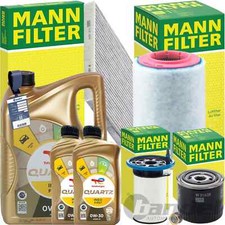 MANN INSPEKTIONSPAKET+TOTAL 0W-30 ÖL passend für FIAT DUCATO 250 MULTIJET 2.3 d