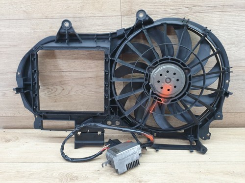 Ventilador de refrigeración radiador completo Audi A4 2003 3.0 gasolina 8e0121205 - Imagen 4 de 11